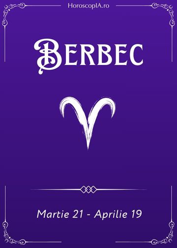 Horoscop Berbec