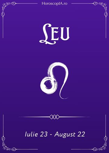 Horoscop Leu