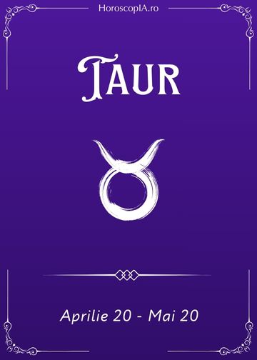Horoscop Taur